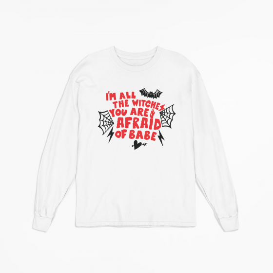 Playera manga larga "Witches"